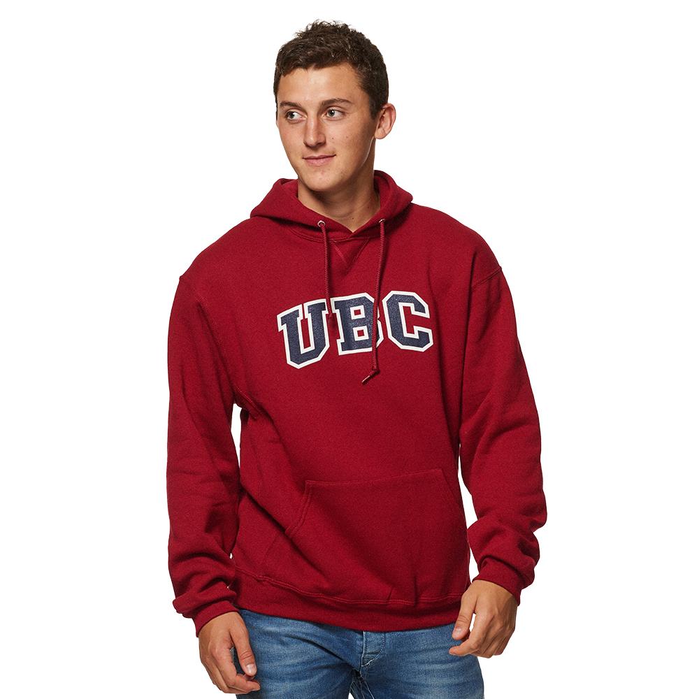UBC Basic Arch Screen Hoodie, Red - UBC Bookstore