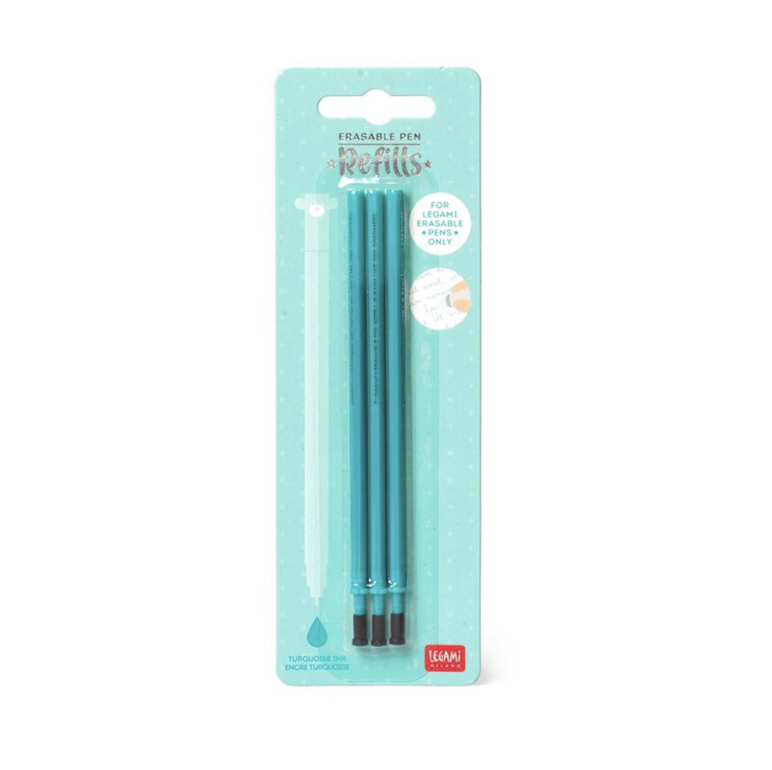 Legami Erasable Pen Refills, Assorted Colours - UBC Bookstore