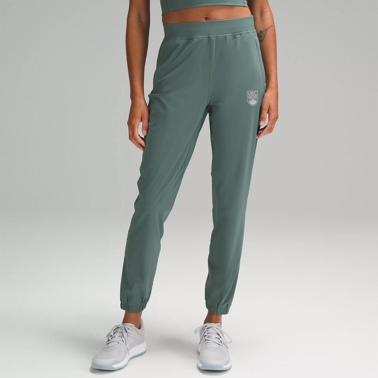 Women's Crested Adapted State High-Rise Jogger Green - UBC Bookstore