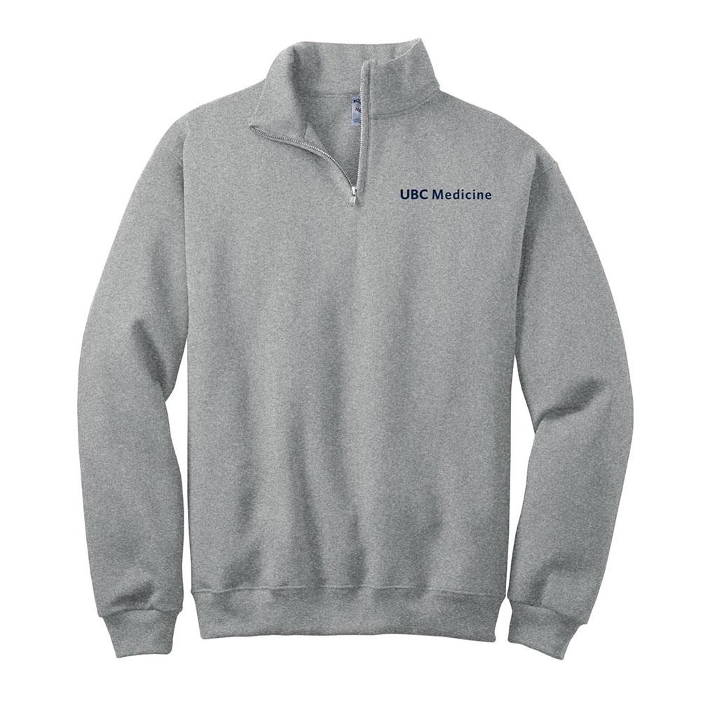 Faculty of Medicine Quarter-Zip Pullover with Embroidered Logo