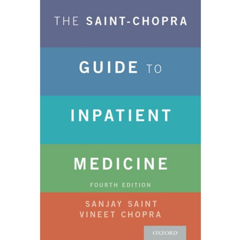 9780190862800 Saint - Chopra Guide To Inpatient Medicine