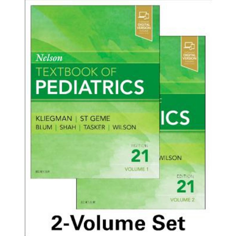 9780323529501 Nelson Textbook Of Pediatrics 2 Vol Set: 21st Edn