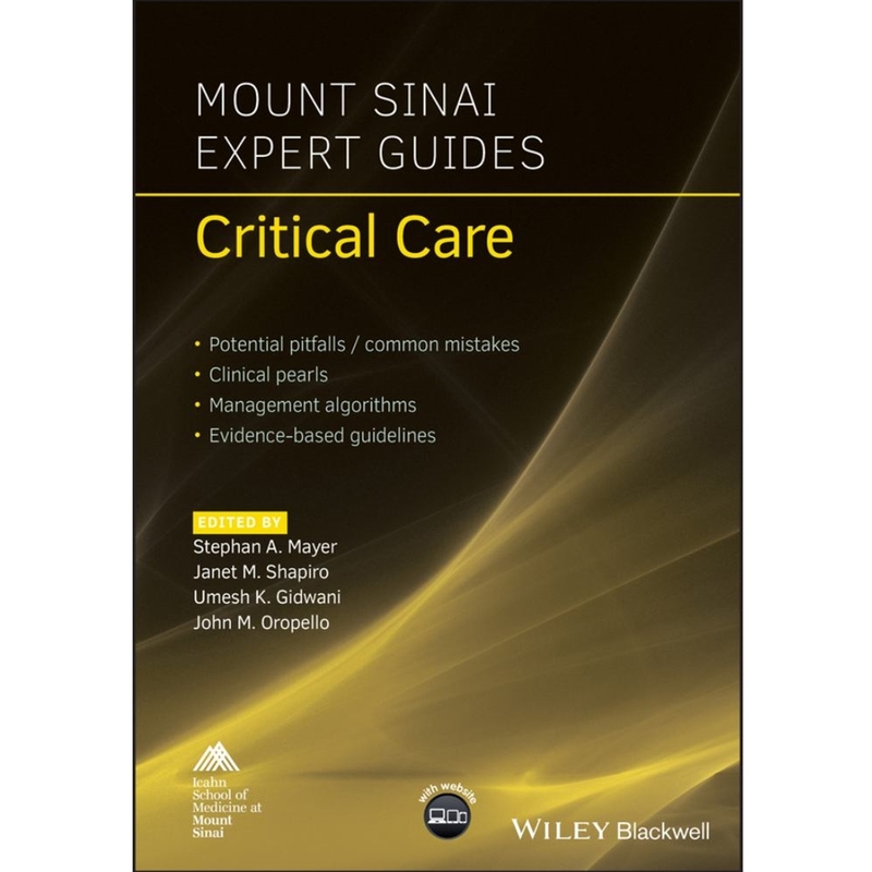 9781119293262 Critical Care : Mount Sinai Expert Guides