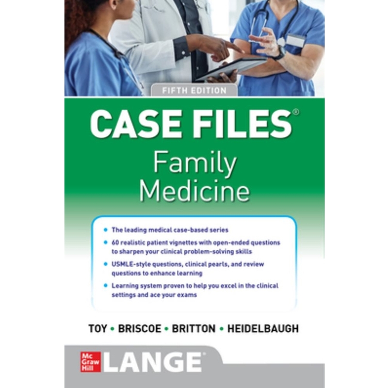 9781260468595 Case Files Family Medicine 5/E