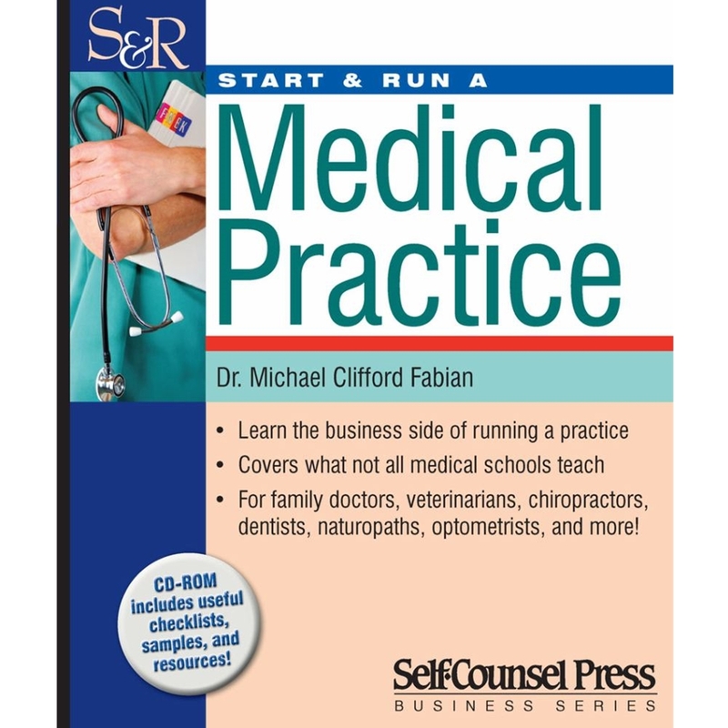 9781551808925 Start & Run A Medical Practice