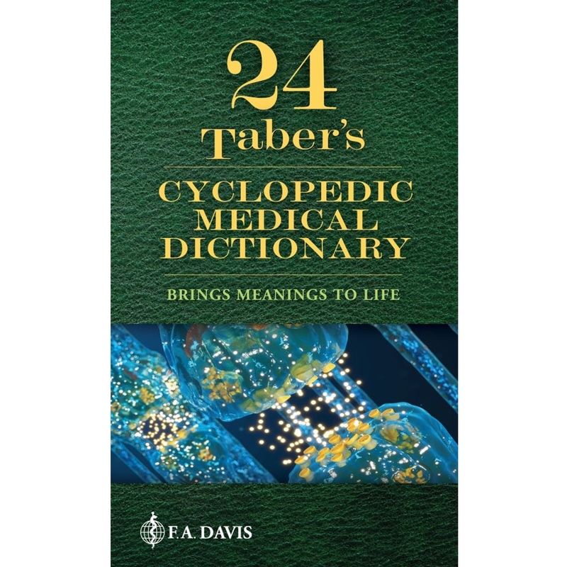 9781719642859 Taber's Cyclopedic Medical Dictionary 24/E