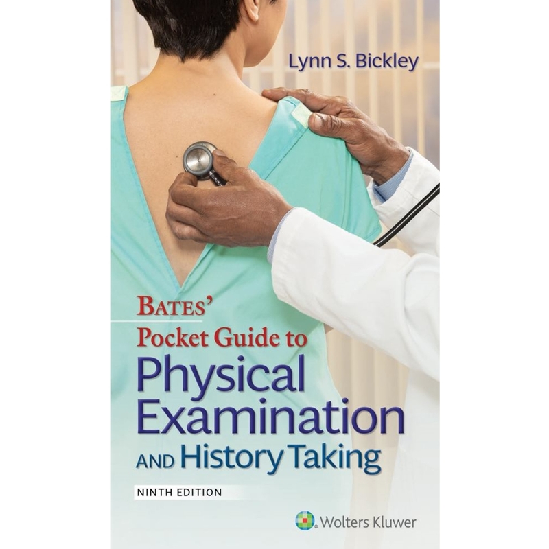 9781975109875 Bates' Pocket Guide To Physical Examination And History Taki
