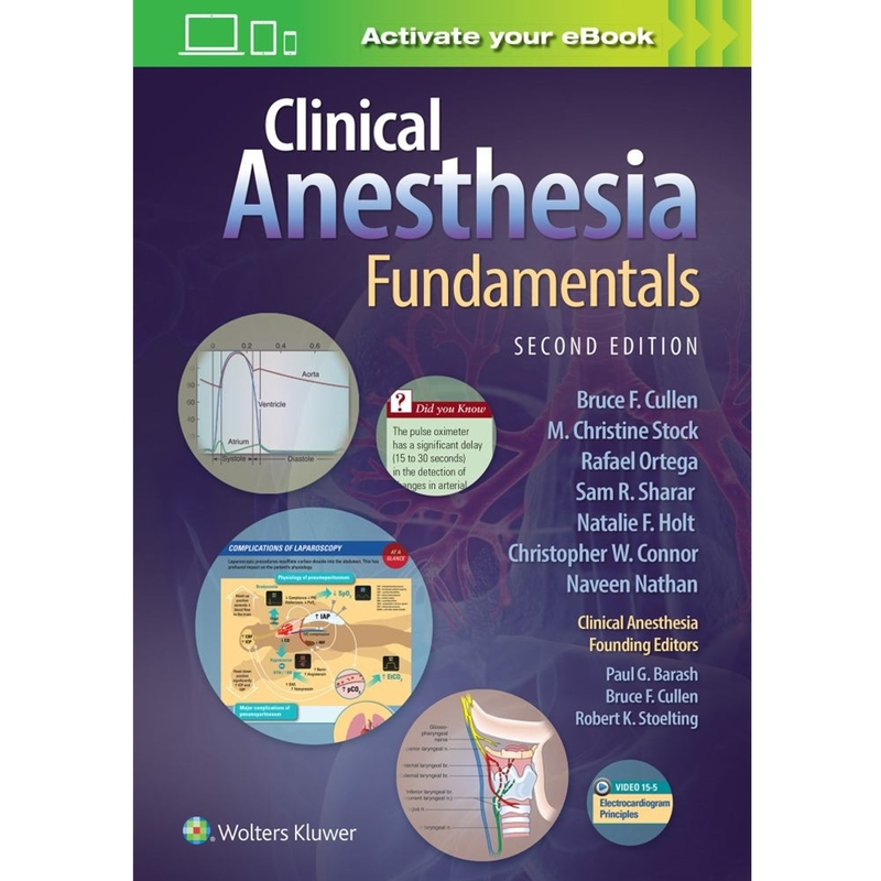 9781975113018 Clinical Anesthesia Fundamentals 2/E