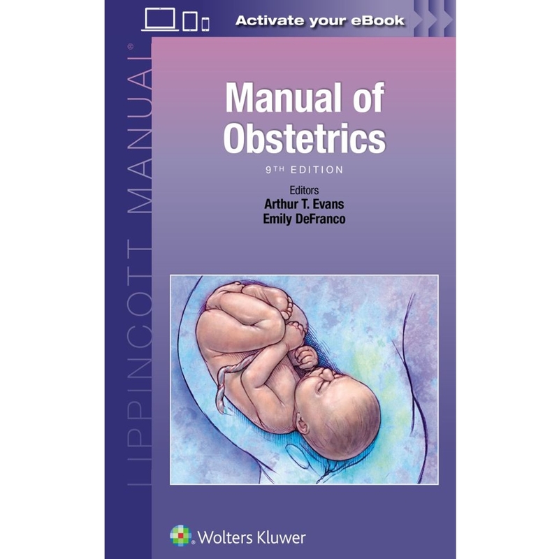 9781975145934 Manual Of Obstetrics 9/E
