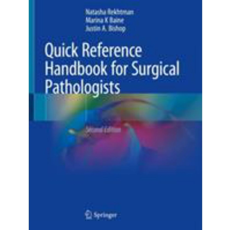 9783319975078 Quick Reference Handbook For Surgical Pathologists 2/E