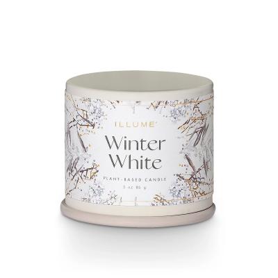 Illume Candle Demi Vanity Tin Winter White
